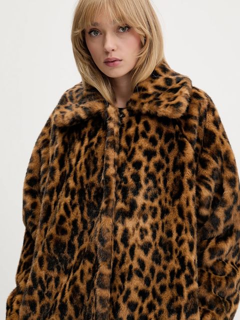 HUGO płaszcz kolor brązowy 50547609