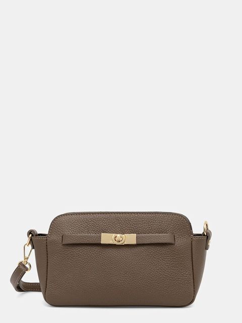 Answear.LAB torebka skórzana kolor beżowy - zdjęcie produktu nr 1