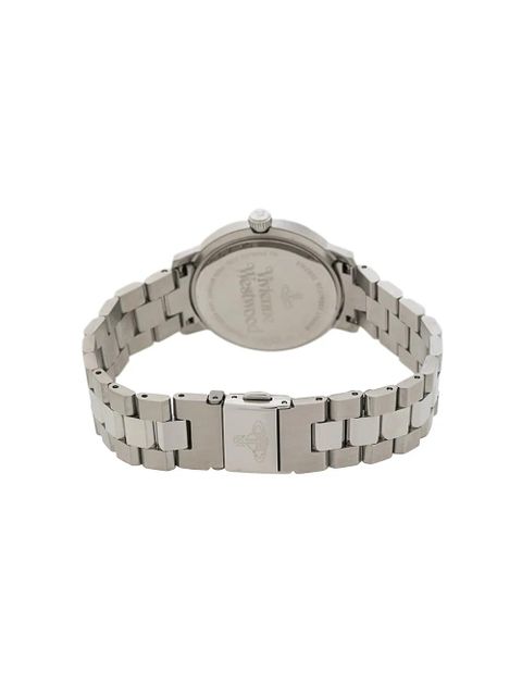 Vivienne Westwood Bloomsbury blue 34mm watch - Silver