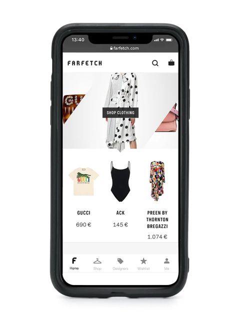 Moschino pixelated logo iPhone X/XS case - Black - zdjęcie produktu nr 2