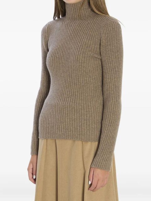 Max Mara ribbed high-neck sweater - Neutrals