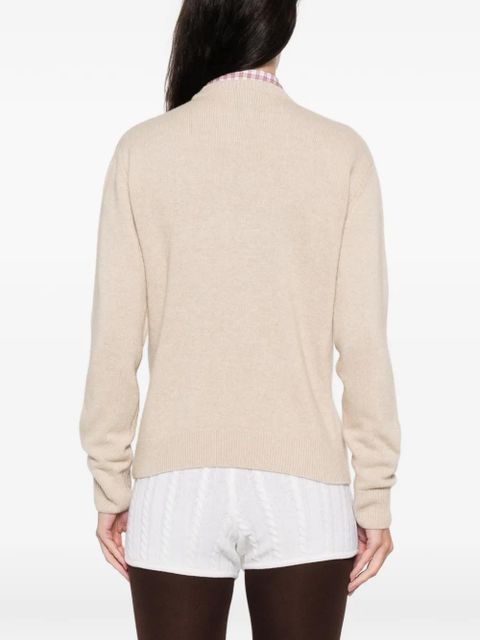 MC2 Saint Barth embroidered sweater - Neutrals