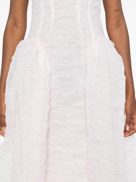 Cecilie Bahnsen Cleopatra midi dress - Pink