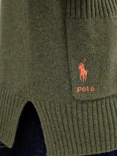 Polo Ralph Lauren kardigan wełniany damski kolor zielony 211914536 - zdjęcie produktu nr 2