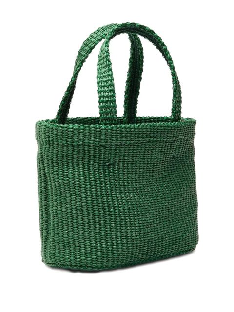 Jimmy Choo mini logo tote bag - Green - zdjęcie produktu nr 2