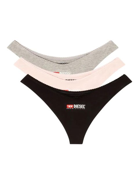 Diesel Punchy thongs (pack of three) - Black - zdjęcie produktu nr 1
