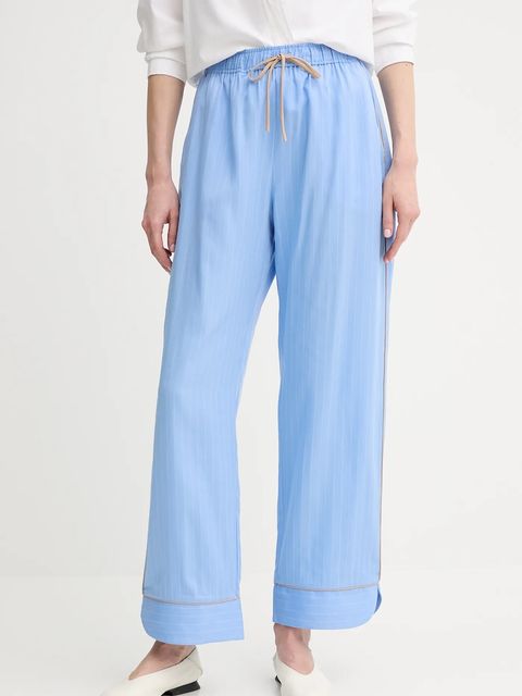 MUNTHE spodnie z domieszką lnu UKAVA - zdjęcie produktu nr 2