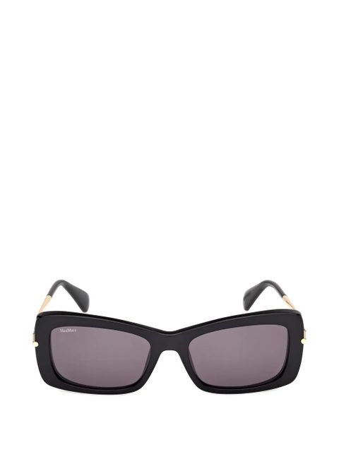 Max Mara Eyewear rectangular-frame sunglasses - Black - zdjęcie produktu nr 1