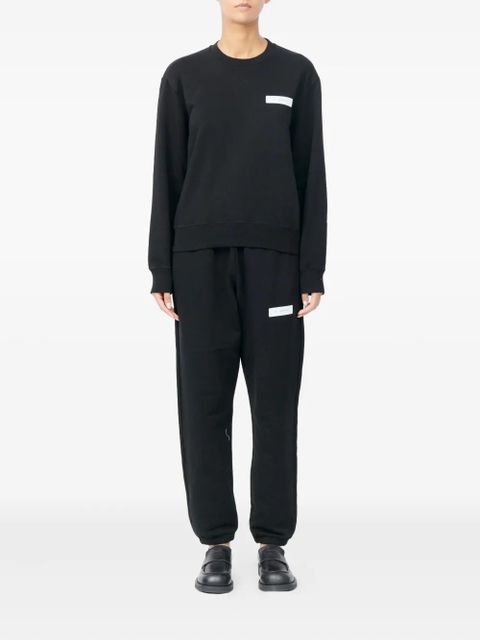 MM6 Maison Margiela plaque sweatshirt - Black - zdjęcie produktu nr 2