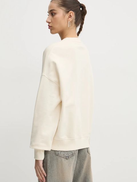 Guess Originals bluza bawełniana damska kolor beżowy z nadrukiem W5RQ14 K68I1 - zdjęcie produktu nr 2