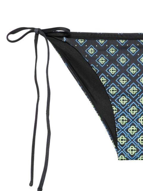 Casablanca monogram bikini bottom - Black