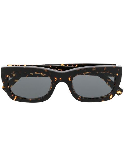 Marni Eyewear CWE rectangular-frame sunglasses - Black - zdjęcie produktu nr 1