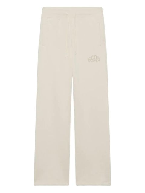 GCDS logo-print track pants - Neutrals - zdjęcie produktu nr 1