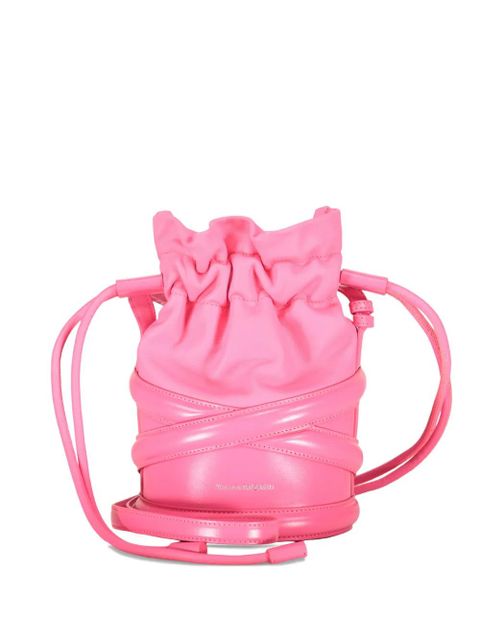 Alexander McQueen drawstring adjustable shoulder bag - Pink - zdjęcie produktu nr 1