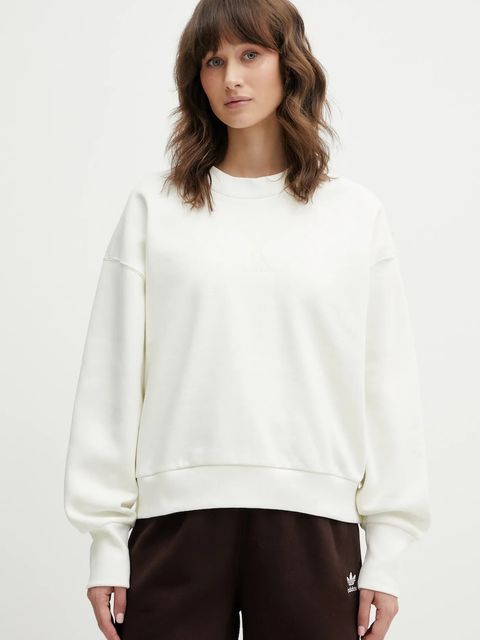 adidas bluza All Szn damska kolor beżowy gładka KA2457 - zdjęcie produktu nr 1