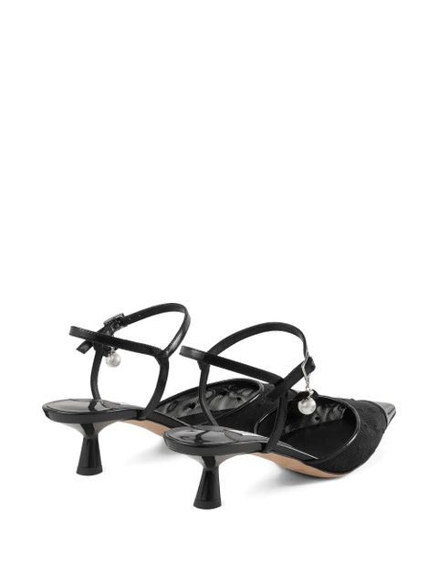 Jimmy Choo 45mm Aren heeled pumps - Black - zdjęcie produktu nr 2