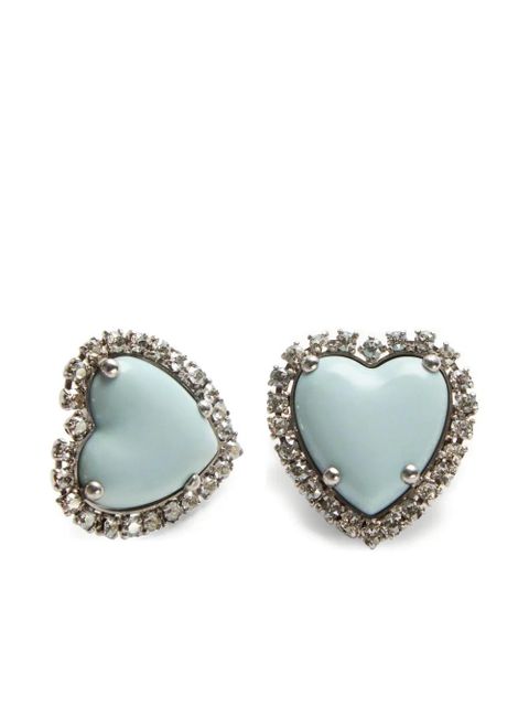 Valentino Garavani Coeur Hyperbole earrings - Silver - zdjęcie produktu nr 2