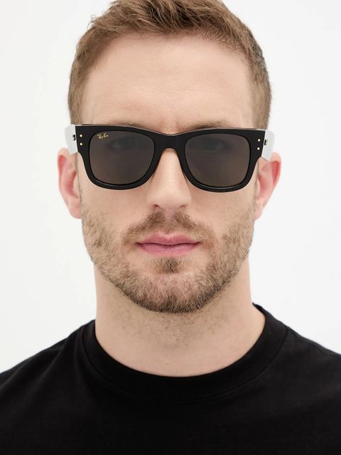 Ray-Ban okulary przeciwsłoneczne kolor czarny 0RB0840S