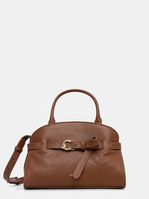 Coccinelle torebka skórzana SABINE kolor brązowy E1.TLA.18.02.01 - zdjęcie produktu nr 1