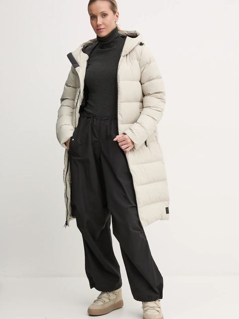 Jack Wolfskin kurtka puchowa Frozen Palace damska kolor szary zimowa 1204133 - zdjęcie produktu nr 2