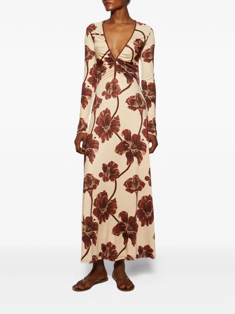 Christopher Esber Jo flip-flops - Brown