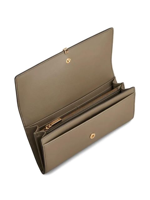 Tod's leather wallet - Neutrals