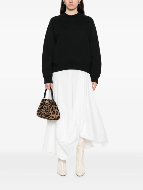 Victoria Beckham raglan-sleeve sweatshirt - Black