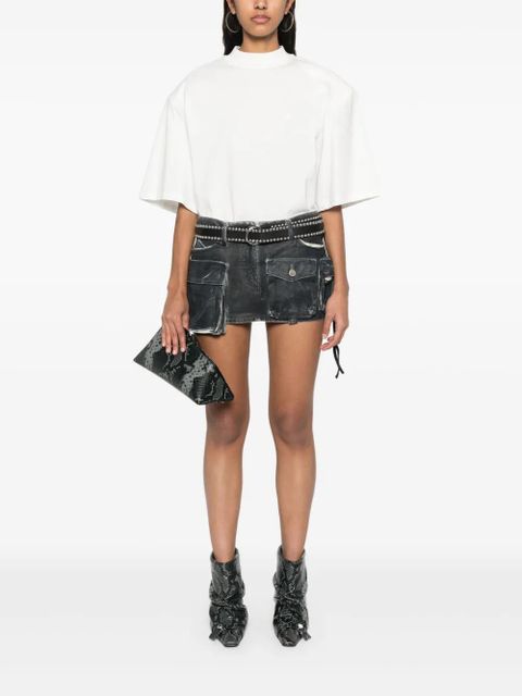 The Attico embroidered T-shirt - White - zdjęcie produktu nr 2