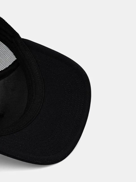 Converse czapka z daszkiem kolor czarny z nadrukiem 10026659-A02