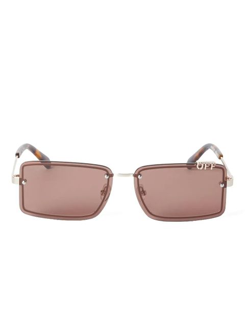 Off-White Tampa square sunglasses - Silver - zdjęcie produktu nr 2