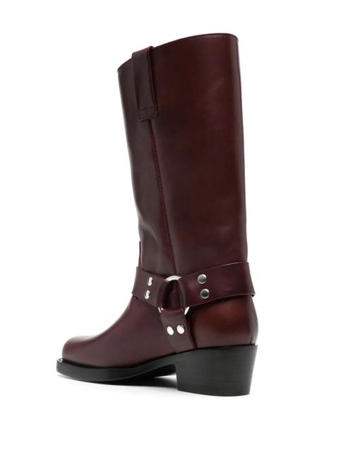 Paris Texas Roxy 35mm leather boots - Brown