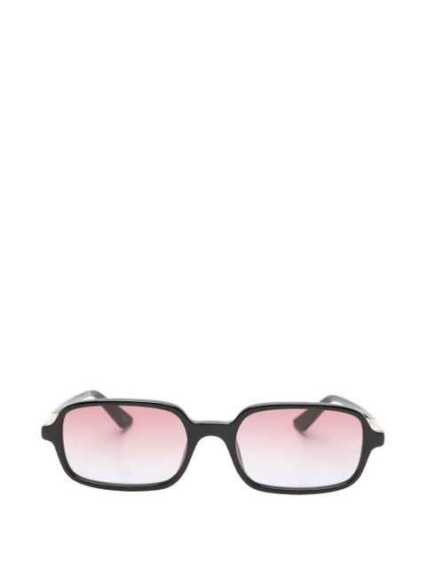 Chloé Eyewear rectangle-frame sunglasses - Black - zdjęcie produktu nr 1