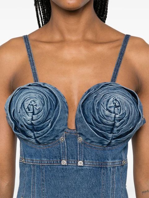 Jean Paul Gaultier denim maxi dress - Blue - zdjęcie produktu nr 2