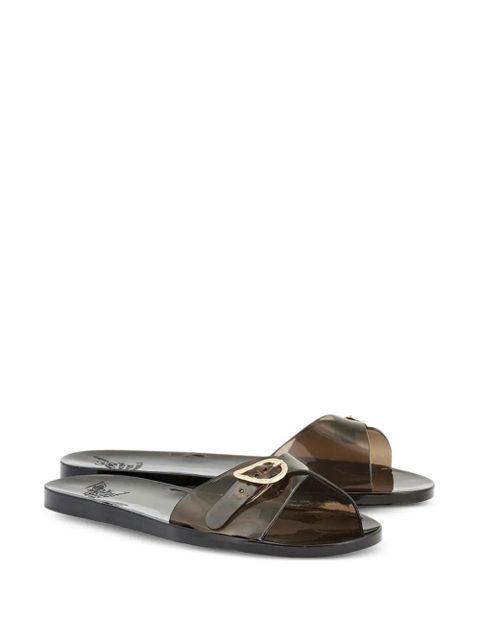 Ancient Greek Sandals Filia buckle slides - White - zdjęcie produktu nr 1