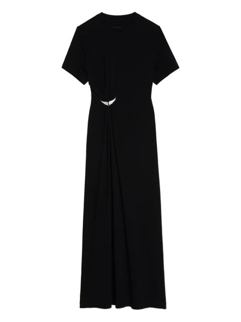 Zadig&Voltaire Raja wings-motif maxi dress - Black - zdjęcie produktu nr 1