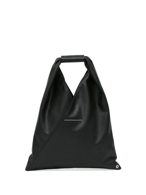 MM6 Maison Margiela Japanese triangular tote bag - Black - zdjęcie produktu nr 1