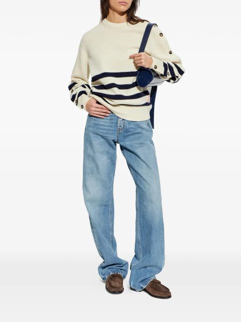 JW Anderson striped sweater - Neutrals - zdjęcie produktu nr 2