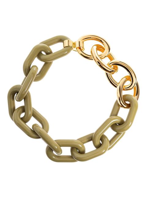 Marni chain-link resin necklace - Green - zdjęcie produktu nr 1