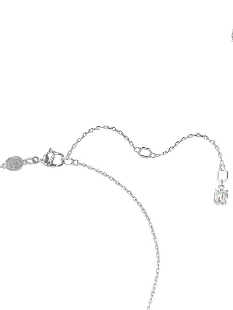 Swarovski Constella oval-pendant necklace - Silver