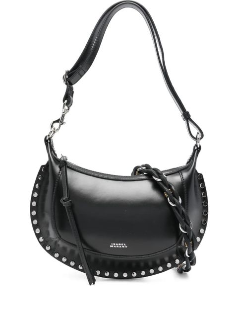 ISABEL MARANT Oskan Moon studded shoulder bag - Black - zdjęcie produktu nr 1