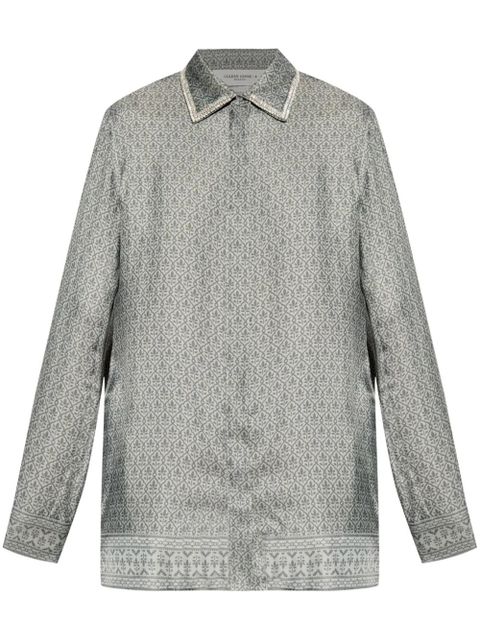 Golden Goose floral-print shirt - Grey - zdjęcie produktu nr 1