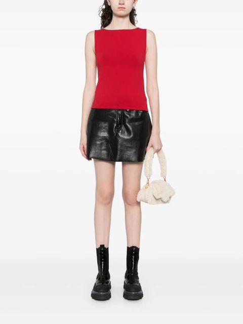 Reformation Dusk knit top - Red