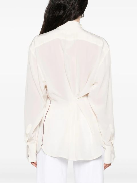 Victoria Beckham silk blouse - Neutrals