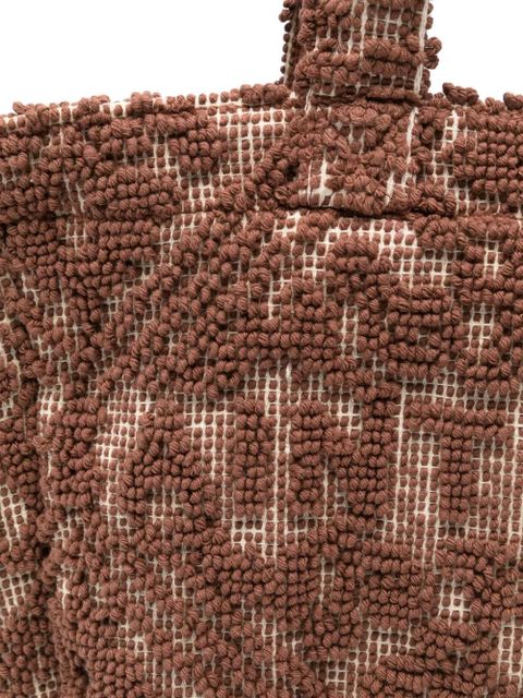 MC2 Saint Barth Tufting tote bag - Brown