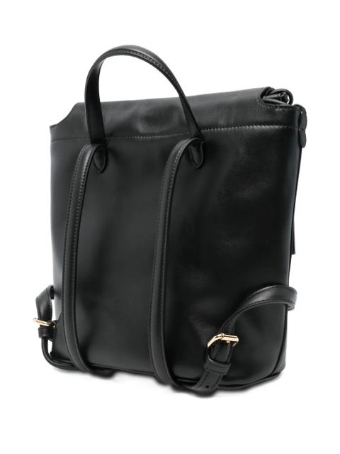 FENDI leather backpack - Black