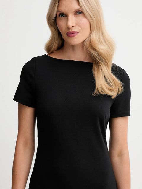 Calvin Klein sukienka kolor czarny mini prosta LV044D063G - zdjęcie produktu nr 2