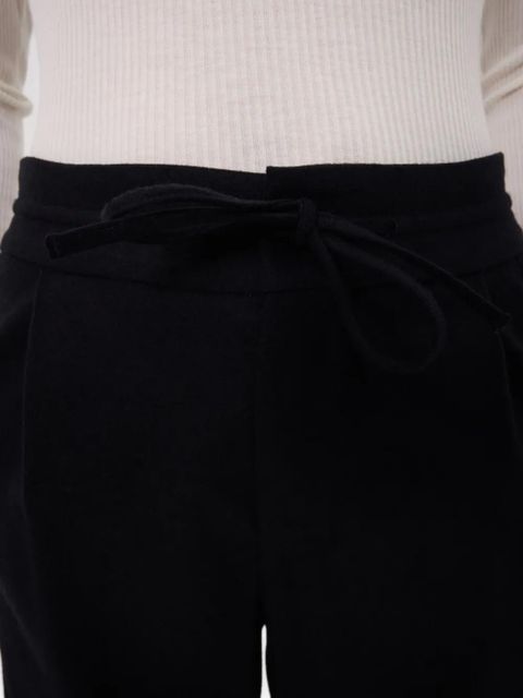 LouLou de Saison HARLEM pleated drawstring trousers - Black