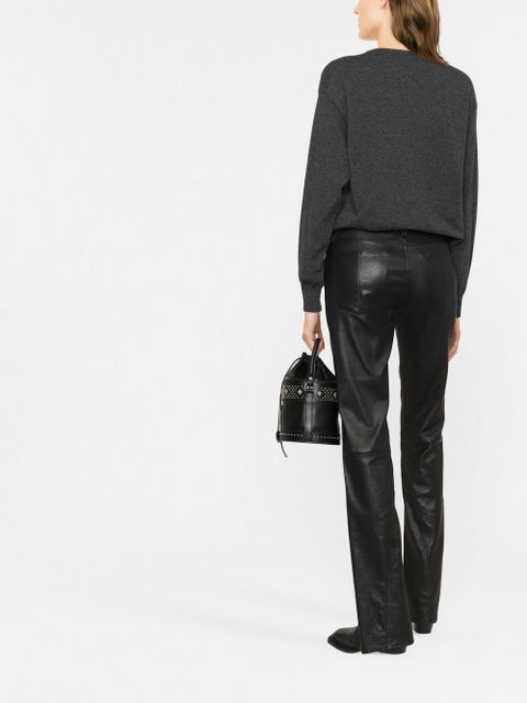 Saint Laurent crew-neck jumper - Grey - zdjęcie produktu nr 2