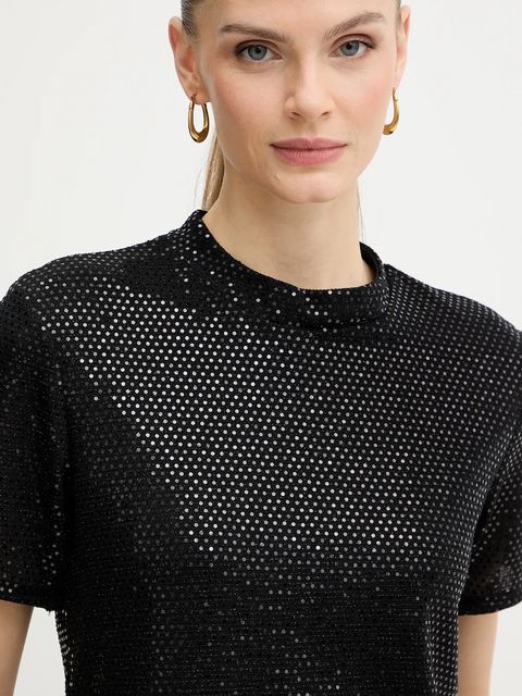 Morgan t-shirt damski kolor czarny DOLIVIA