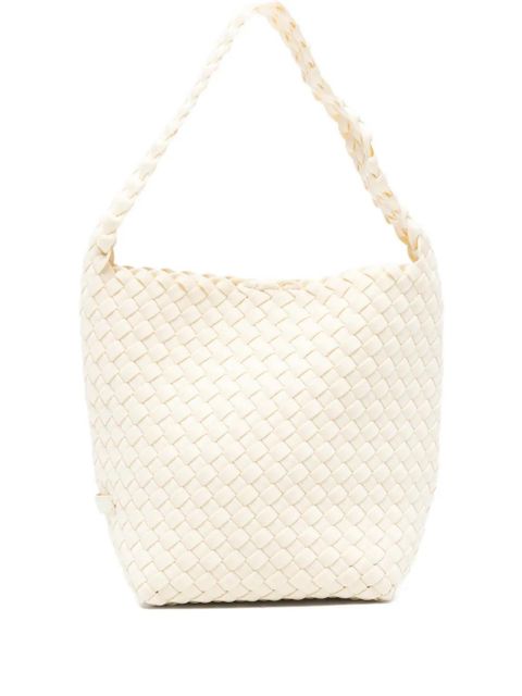 NAGHEDI small Nomad Hobo woven tote bag - Neutrals - zdjęcie produktu nr 1